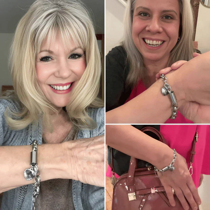 Gefestigtes Massives Armband | Goldfarben