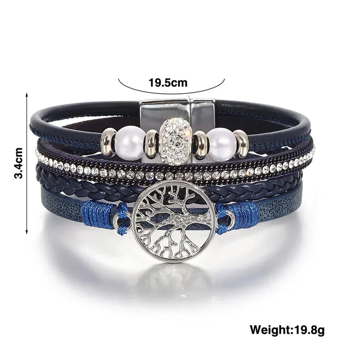 Baum des Lebens Strass Armband