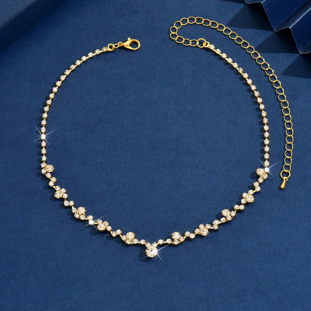 Elegante Braut Halskette