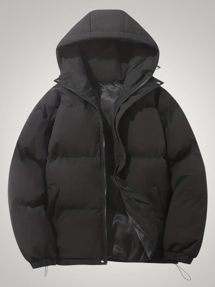 Warme Puffer Daunenjacke mit Kapuze für Damen