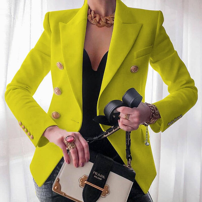Eleganter Doppelreiher Blazer für Damen