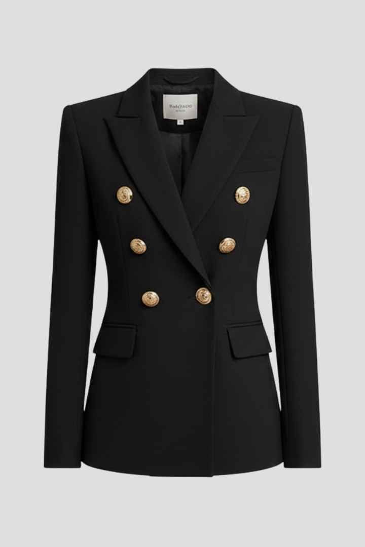 Eleganter Taillierter Blazer mit Revers für Damen