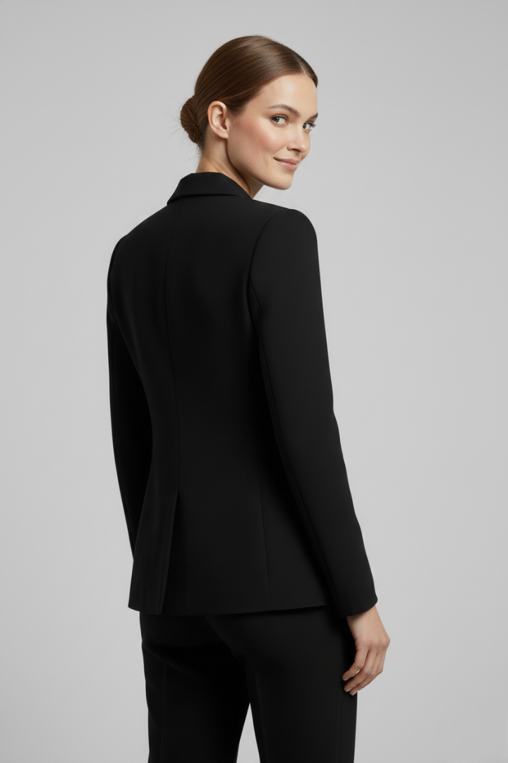 Eleganter Taillierter Blazer mit Revers für Damen