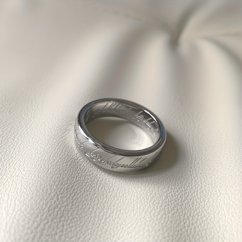 Goldfarbener Power Ring