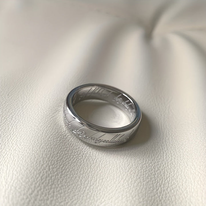 Goldfarbener Power Ring