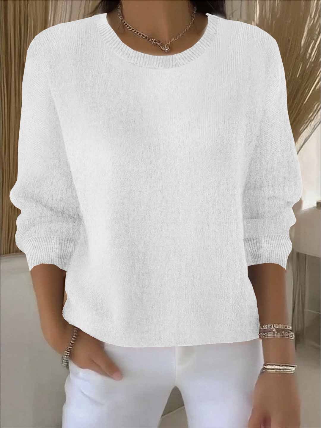 Klassischer Damen Pullover für den Winter