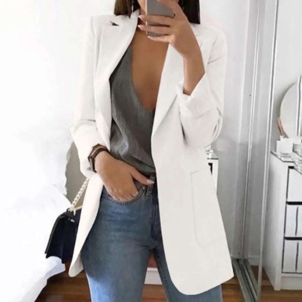 Klassischer Langer Blazer für Damen