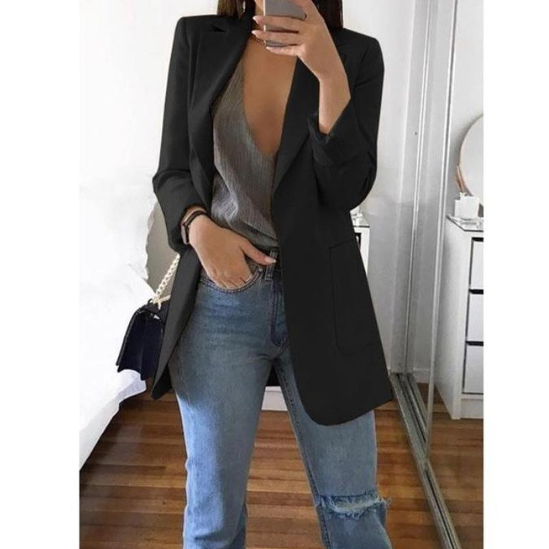 Klassischer Langer Blazer für Damen