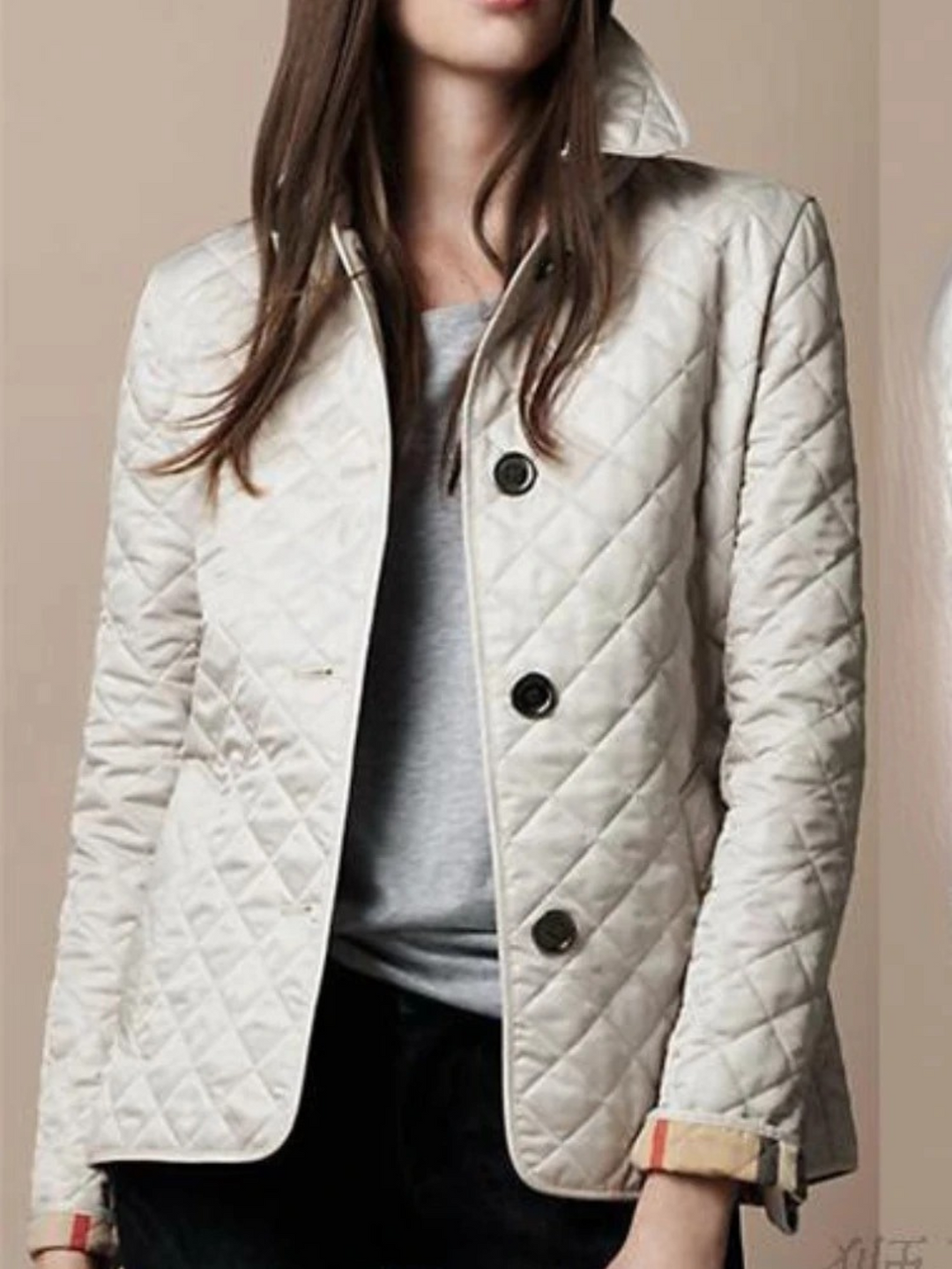 Elegante Leichte Steppjacke mit Knöpfen für Damen