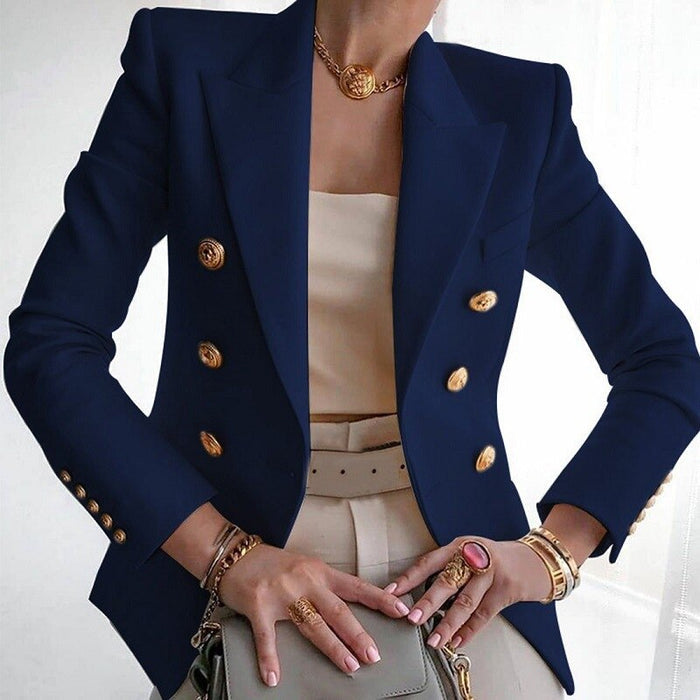 Eleganter Doppelreiher Blazer für Damen