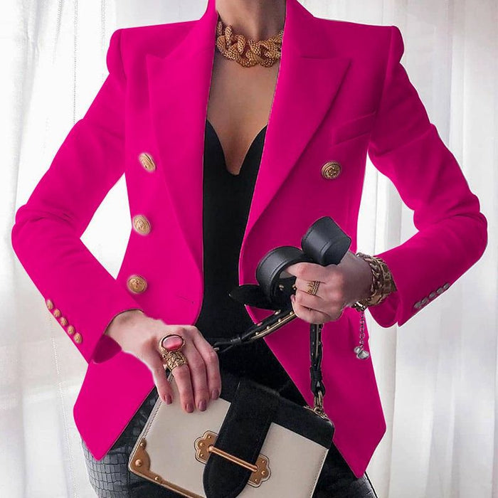 Eleganter Doppelreiher Blazer für Damen